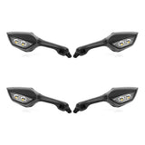 Rearview Mirrors With LED Turn Signals Lights For