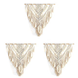Nordic Bohemian Macrame Wall Hanging Tapestry Tassel Home Decor