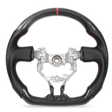 Carbon Fiber Steering Wheel Perforated Leather Steering Wheel Replacement for Subaru BRZ 2013 to 2016