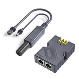 150W PoE Injector Splitter Injector 150W GigE Passive Power Over Ethernet Networking Adapter for Dishy Mini Accessories