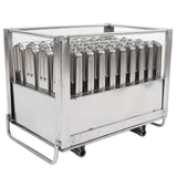 Ice Cream Mold Heavy Duty Silver Thick Safe Reliable DIY Stainless Steel Ice Bar Mold