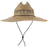 Straw Woven Wide Brim Hat Farmhouse Woven Hat Sunshade Hat Rustic Straw Cap