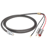 (1m) Tonearm Cable Silver Plated for Ground Wire HiFi Sound Cable Extension Cable for Record Phonograph Connectors