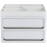 1Pc Classified Cosmetics Box Simple Desktop Sundries Holder Lipstick Brush Case