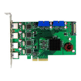 PCIE X4 P17C9X2G 8-Port Industrial USB3.0 Card High-Performance USB Adapter Card