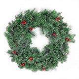 Christmas Wreath Artificial Plastic Garland Decoration Car Home Holiday Window Wall Festival Party Front Door Ornaments