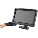 5 Inch 800X480 TFT Screen Monitor with Dual Mounting Bracket for Car