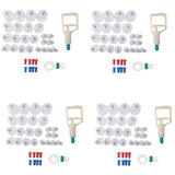 24Pcs Biomagnetic Vacuum Cupping Home Cupping Therapy Set Body Relax