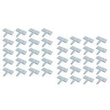 Garden Landscape Edging Borders No Dig,20 PCS 16 FT Lawn Edging