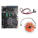 Mining B250C BTC 12 PCI-E Desktop Motherboard LGA 1151 DDR4 SATA3.0 USB3.0 CPU