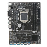 Mining B250C BTC 12 PCI-E Desktop Motherboard LGA 1151 DDR4 SATA3.0 USB3.0 CPU