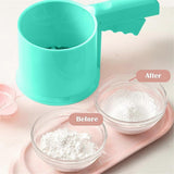 Fine Flour Sifter Powder Sugar Sifter, for Baking Cakes B