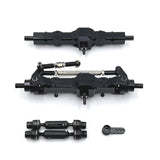 Axle Assembly Drive Shaft Set for 1/10 C74 1/16 RC Car, Black