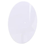 300mmx3mm Acrylic Turntable Mat for Phonograph Turntable, White