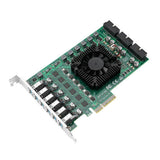 PCI-E to USB 3.0 Adapter PCI for Express to 12 USB 3.0 19Pin 12-Port Expansion C