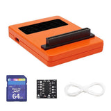 (64GB Orange) PSIO Optical Drive Emulator SLD Kit Fit for PS1 Thick Machine 3D-Printed Cover