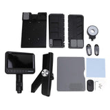 Soldering Microscope 7 Inch IPS Screen HD Digital Display Flush Focus Lens Coin Microscope Magnifier for Repairing