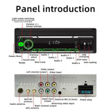 Android 13 1Din CarPlay GPS Navigation Stereo with 7