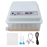 110V Dual Power, 36-Egg Auto Incubator - Smart Temp Control, Versatile Hatching