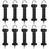 10 PCS Gate Handle for Electric Fence, Insulated Spring Tension, Replacement Accessories for Fencing, for Pasture Gates