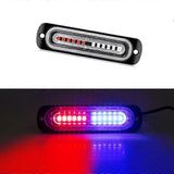 Emergency Strobe Lights,LED Car Strobe Lights 4Pack 12LED Strobe Warning Light 12V  24V