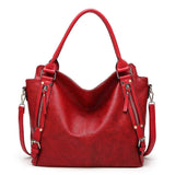 Handbags for Women Shoulder Tote Zipper Purse  Leather Tophandle Satchel Bags Ladies