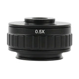 Microscope Observation 0.35X 0.5X CTV Adapter Lens Focus Adjustable 38mm Microscope Connector(0.5X)