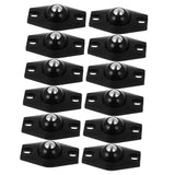 Bearings, 12pcs Base Universal Pulley Mini Casters Wheel Bearings Paste Universal Wheel