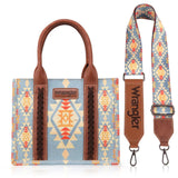 Wrangler Tote Bag for Women Western Shoulder Purses Boho Aztec Satchel Handbags