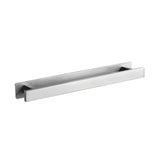 Towel holder for the bathroom towel rail made of stainless steel without hole with bath towel holder compact design