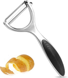 Vegetable Peeler, Good Multifunctional Rotary Handle Vegetable Peeler, High Quality Stainless Steel Potato Peeler 1pc (peeling Knife - Black Classic F
