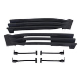 1Pair Car Front Bumper Tow Hook Cover Cap for