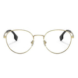 VE 1279 1002 Gold Metal Round Eyeglasses 51mm