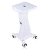 Beauty Salon Trolley with Handle Pedestal Rolling Cart Wheel Stand for Salon Use