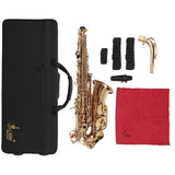 Saxophone Alto Brass Professional Eb with Mouthpiece Accessories Musical Instrument EquipmentGold