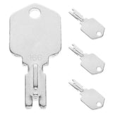 4pcs Forklift Keys Set Heavy Duty Construction Key Replacement Ignition Keys Industrial Forklifts Keys Forklift Starter Key Replacement Keys
