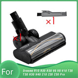 For R10 R20 R30 T30 Vacuum Electric Floor Brush Attachment Floor Soft Roller Brush Head with LED Dust Lights