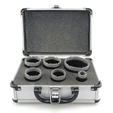 6 Pcs M14 Thread Diamond Dry Vacuum Brazed Drilling Core Bits Set Porcelain Tiles Crowns Drill Tool