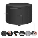 2025 Latest Model SZTXJ 420D Oxford Cloth Outdoor Waterproof Round Furniture