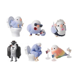 6x Bird Figure Toy DIY Collection Gift Collectibles for Children Adults Boys