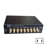 FDIS-8SQ 8-Channel Clock Distributor With SMA 8 Port Frequency Reference Distributor Square Distribution Amplifier