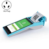 (Blue) SGT-SP01 5.5 inch HD Screen Handheld POS Receipt Printer, Basic Version, AU Plug