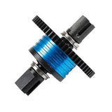 Cnc Aluminum Center Differential Gear Set For 1/5 5ive T ,rovan Kmx2 Rc Car Parts,blue