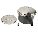 Pressure Cooker Aluminum Alloy Stainless Steel Gas Induction Compatible Pressure Canner 28cm Diameter Fast Cooking Explosionproof