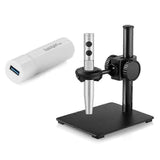 (B008+Z008 High Low Lifting Racks+WiFi Box) 5 Million Digital Electron Microscope Magnifying Dermatoscope