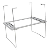 (Hollow) Single Unit Frame Furnace Table Barbecue Camping Rack for BBQ Picnics Backyard Hollow