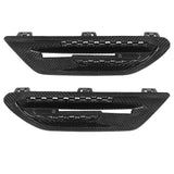 Side Air Vent Cover Trim,1 Pair Dry Carbon Side Vent Trim Side Vent Decor Sticker Quality You Can Trust