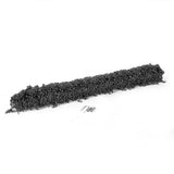 90*214.5cm Aluminium Metal Chain Strip Curtain Fly Pest Insect Control Decoration Door Screen