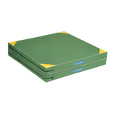 (Oxford Cloth) Gymnastics Mat Sturdy Strength Training Folding Exercise Mat for Indoor Kids Oxford Cloth