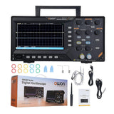 Digital Oscilloscope 100MHz Bandwidth 1GS/s Sample Rate 14Bit Oscilloscope with 7inch LCD Color Screen